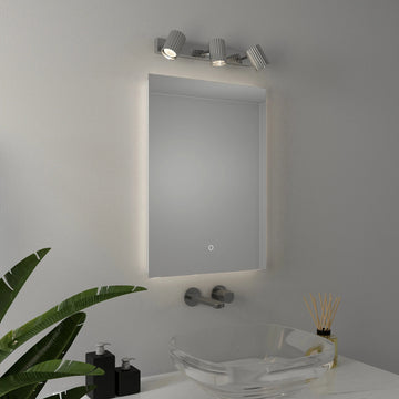 Hila Trio Ceiling Light #colour_chrome
