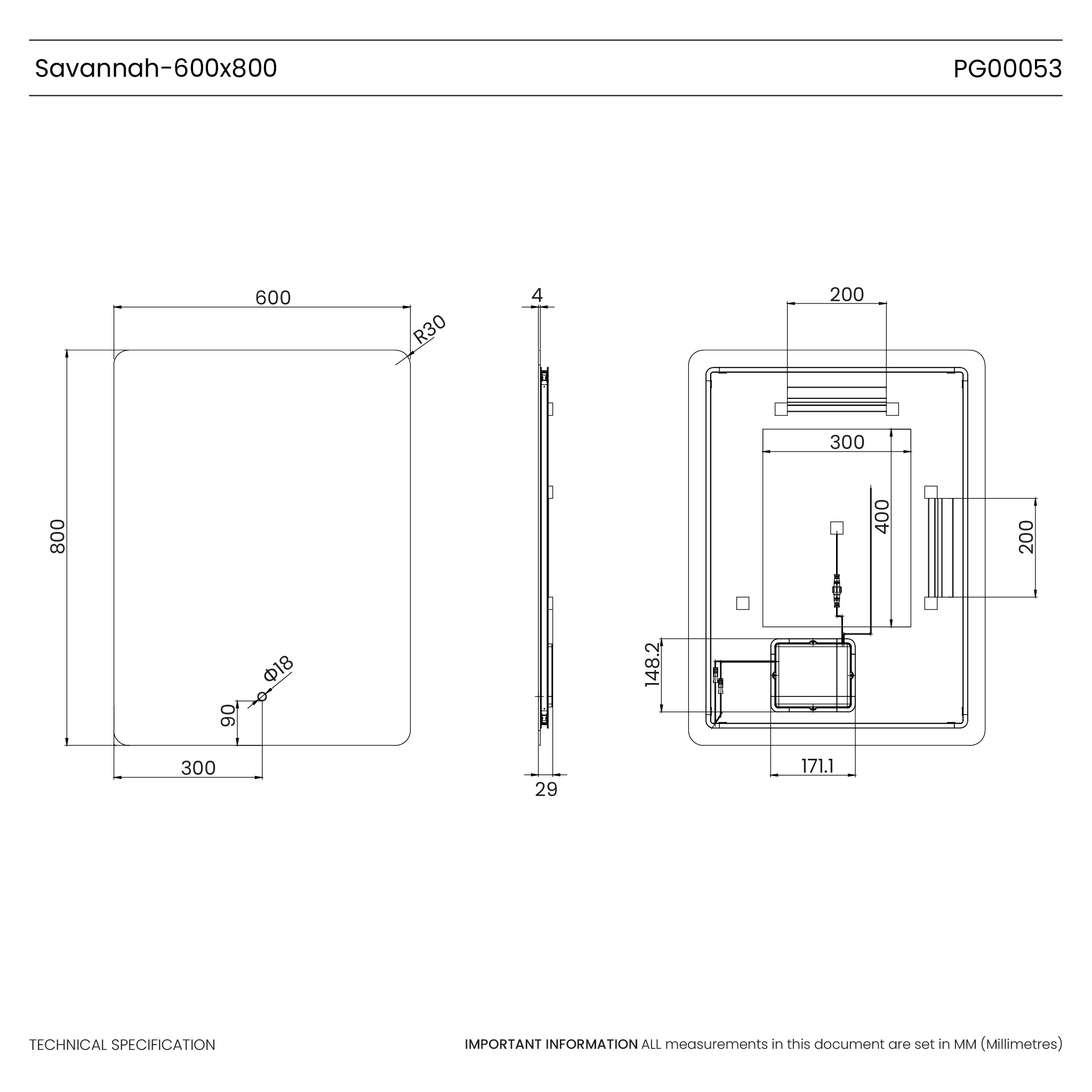 Savannah Curve Backlit LED Bathroom Mirror #size_600mm-x-800mm