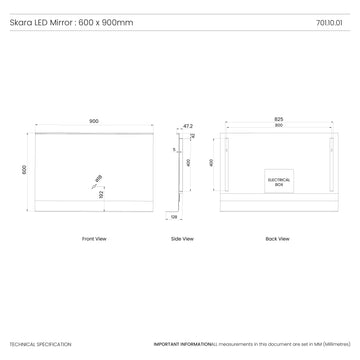 Skara LED Bathroom Mirror