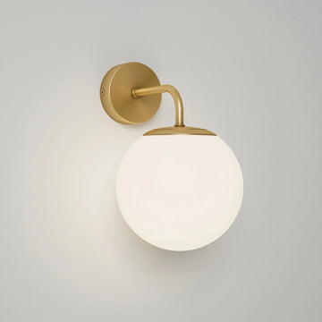 Solara Single Wall Light #colour_brass