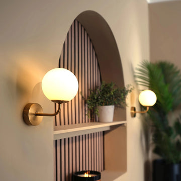 Solara Single Wall Light #colour_black