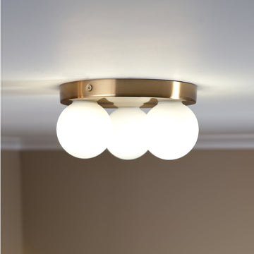 Solara Ceiling Light #colour_brass