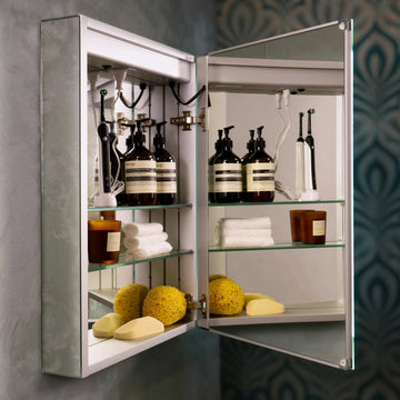 Virginia 500x700mm LED Bathroom Mirror Cabinet