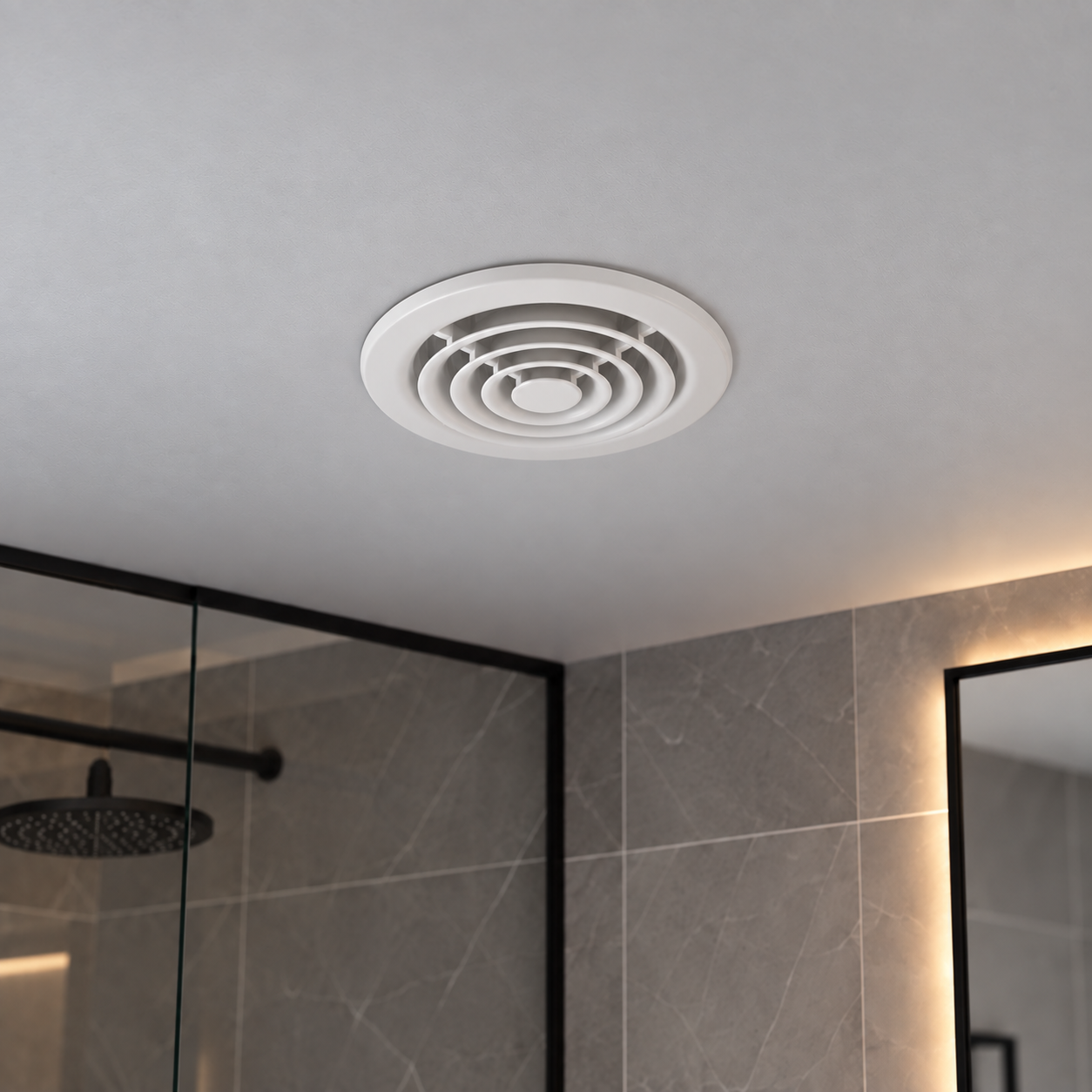 Ventus Pro Inline Bathroom Extractor Fan with Kit - 100mm (4")