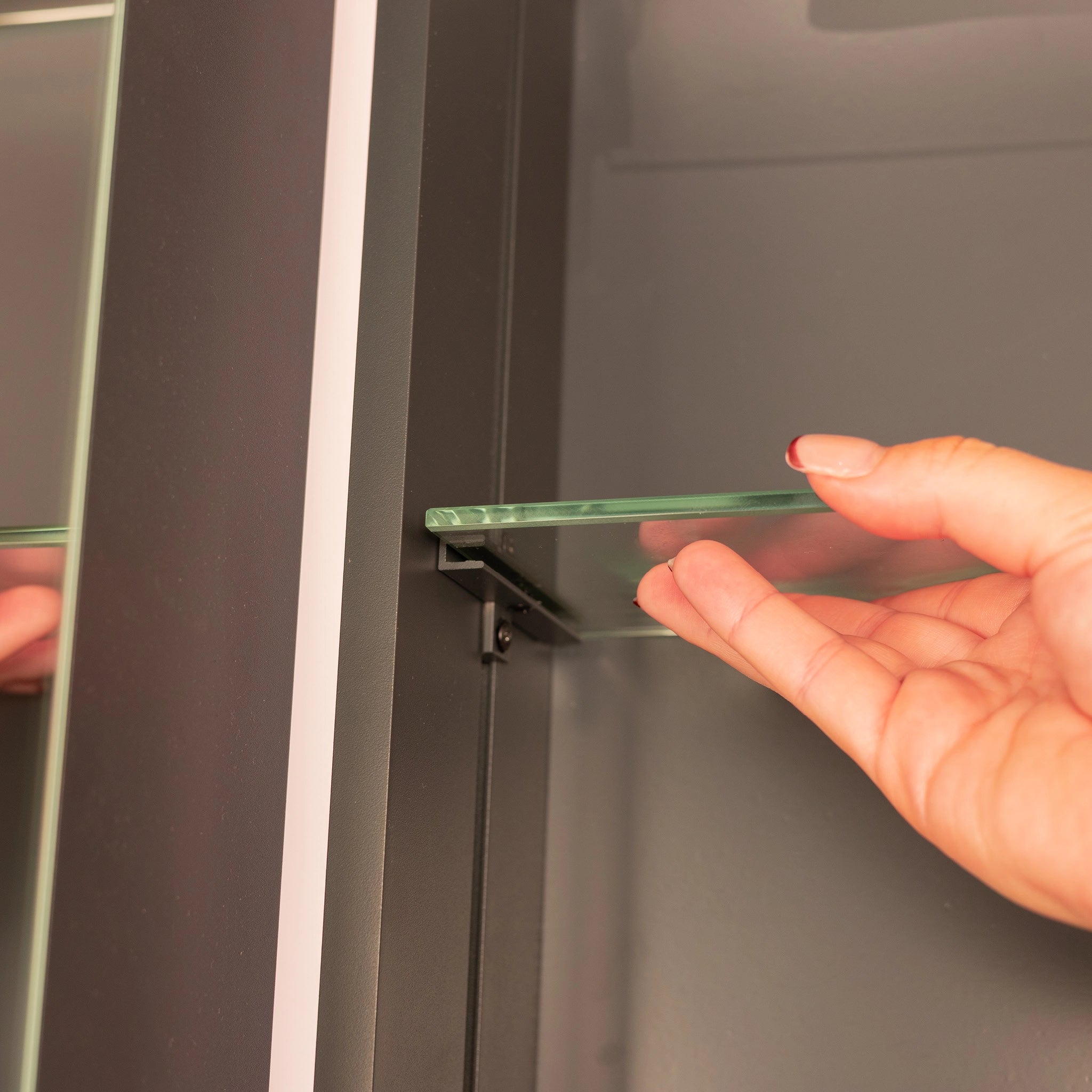 Verve Rechargeable Battery 500x700mm LED Mirror Cabinet