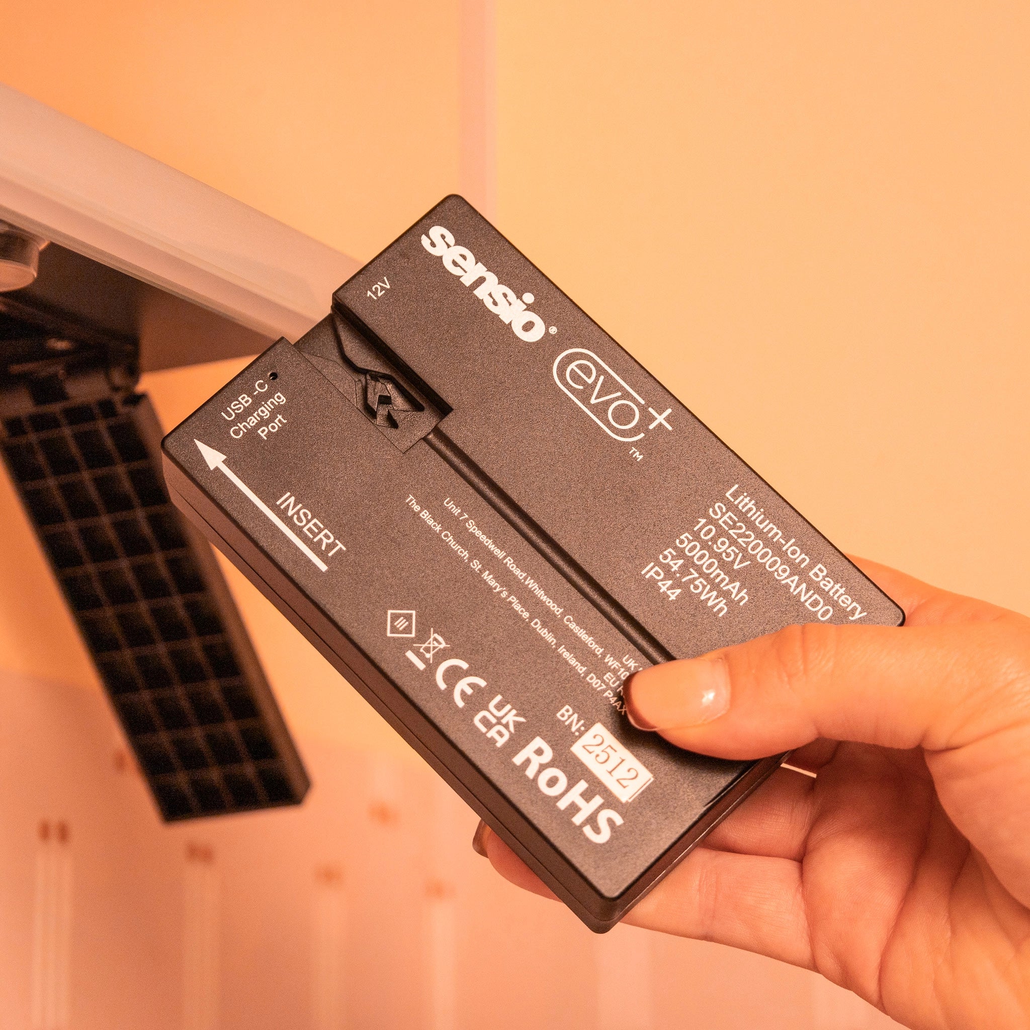 Verve Rechargeable Battery 500x700mm LED Mirror Cabinet