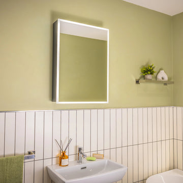 Verve Rechargeable Battery 500x700mm LED Mirror Cabinet #size_500mm-x-700mm