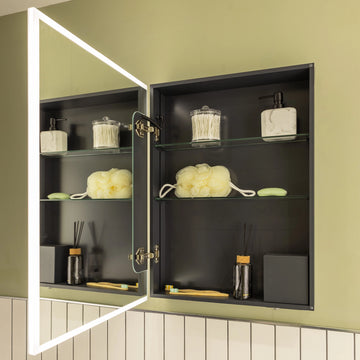 Verve Rechargeable Battery 500x700mm LED Mirror Cabinet #size_500mm-x-700mm