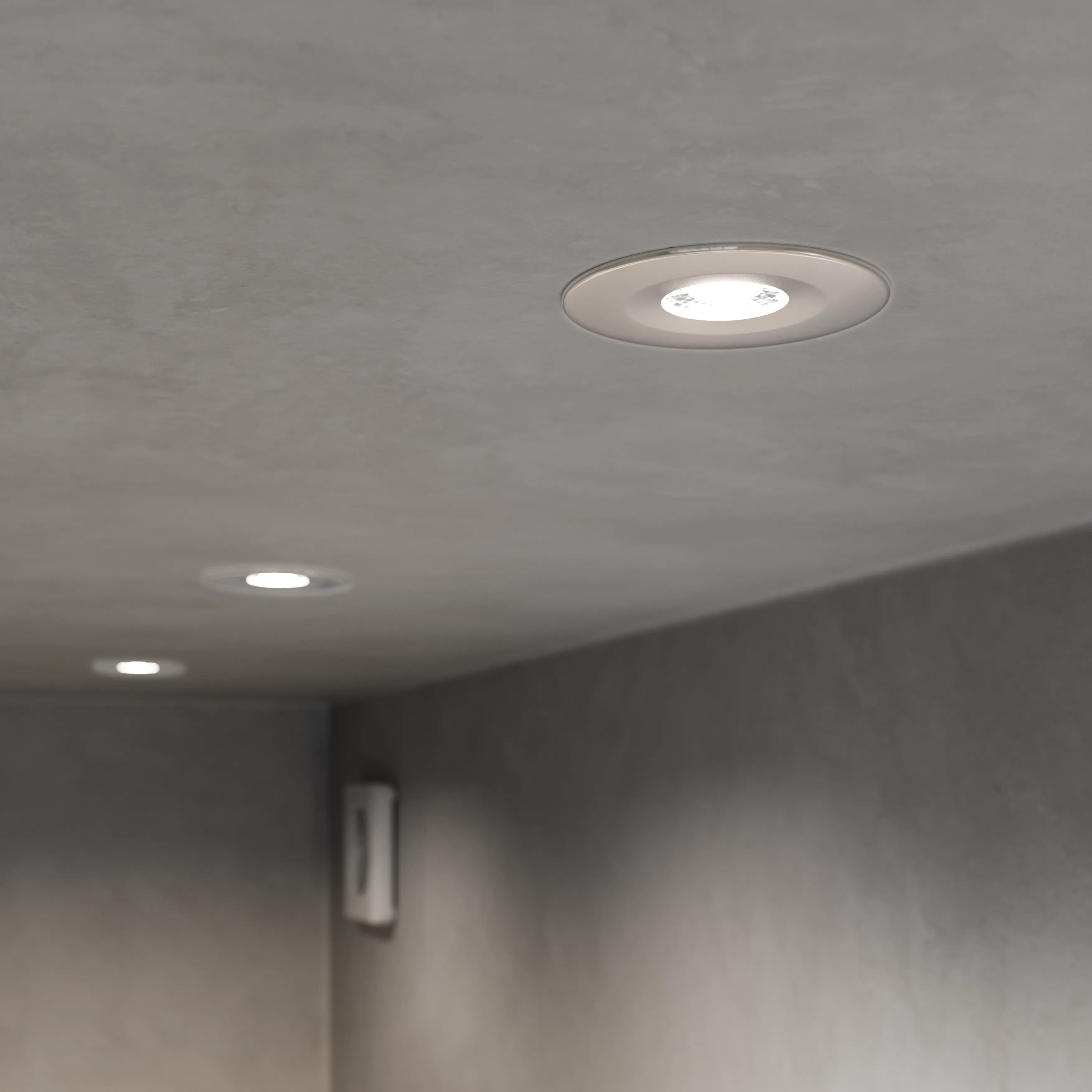 Vesper IP65 Bathroom Downlight #colour_white