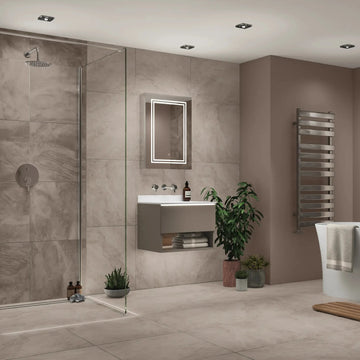 Virginia 500x700mm LED Bathroom Mirror Cabinet