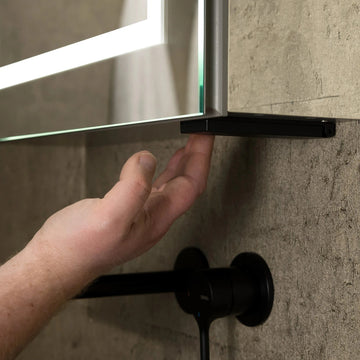 Vista Rechargeable Battery 500x700mm LED Mirror Cabinet