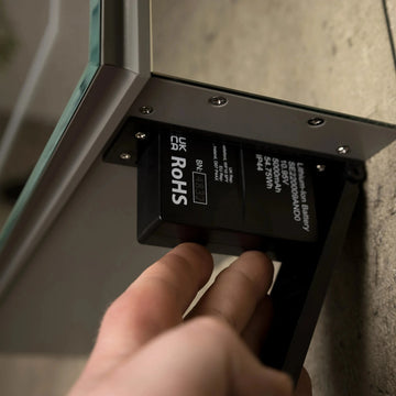 Vista Rechargeable Battery 500x700mm LED Mirror Cabinet