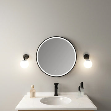 Solara Single Wall Light #colour_black