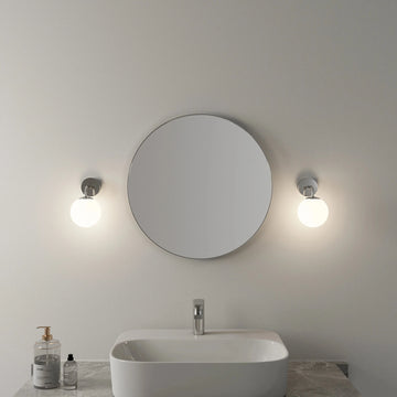 Solara Single Wall Light #colour_chrome