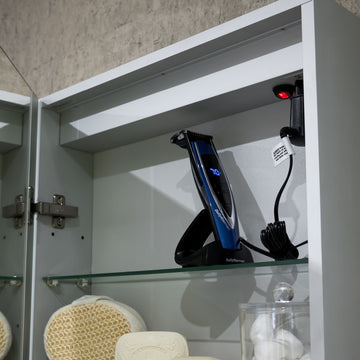Hollis LED Bathroom Mirror Cabinet #size_500mm-x-700mm