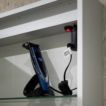 Hollis 500x700mm LED Illuminated Bathroom Mirror Cabinet #door-hinge-side_right-hinged