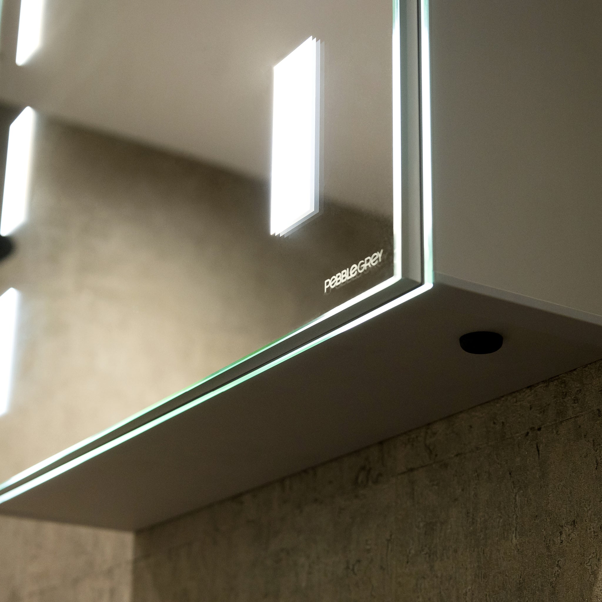 Renee 500x700mm LED Bathroom Mirror Cabinet