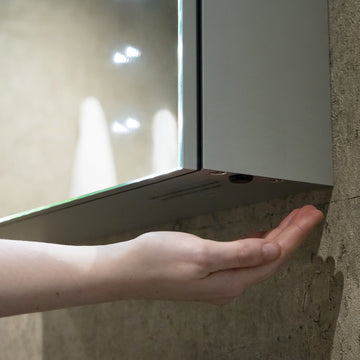 Hollis LED Bathroom Mirror Cabinet #size_500mm-x-700mm