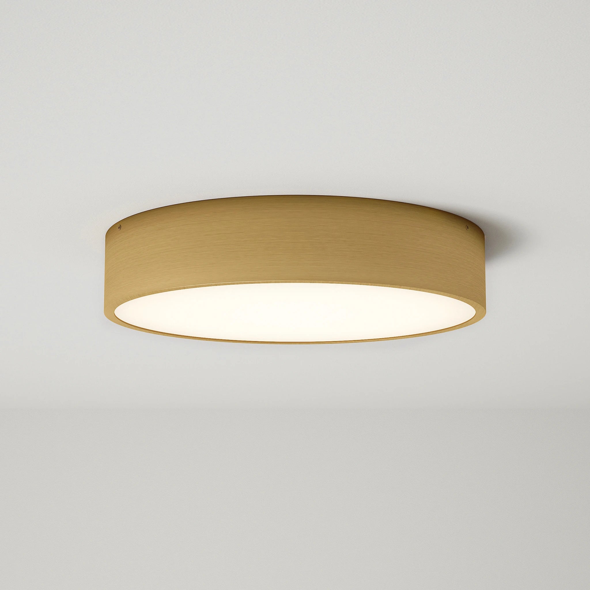 Zenith Round Ceiling Light #colour_brass