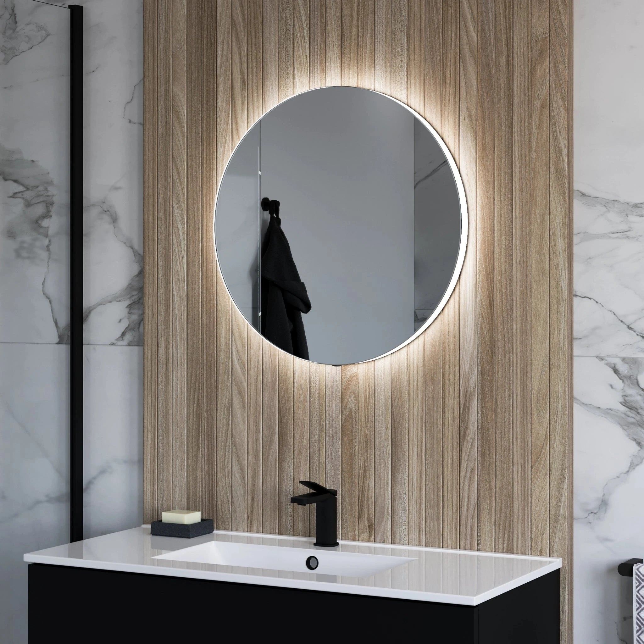 Frameless Bathroom Mirrors For Bathrooms photo