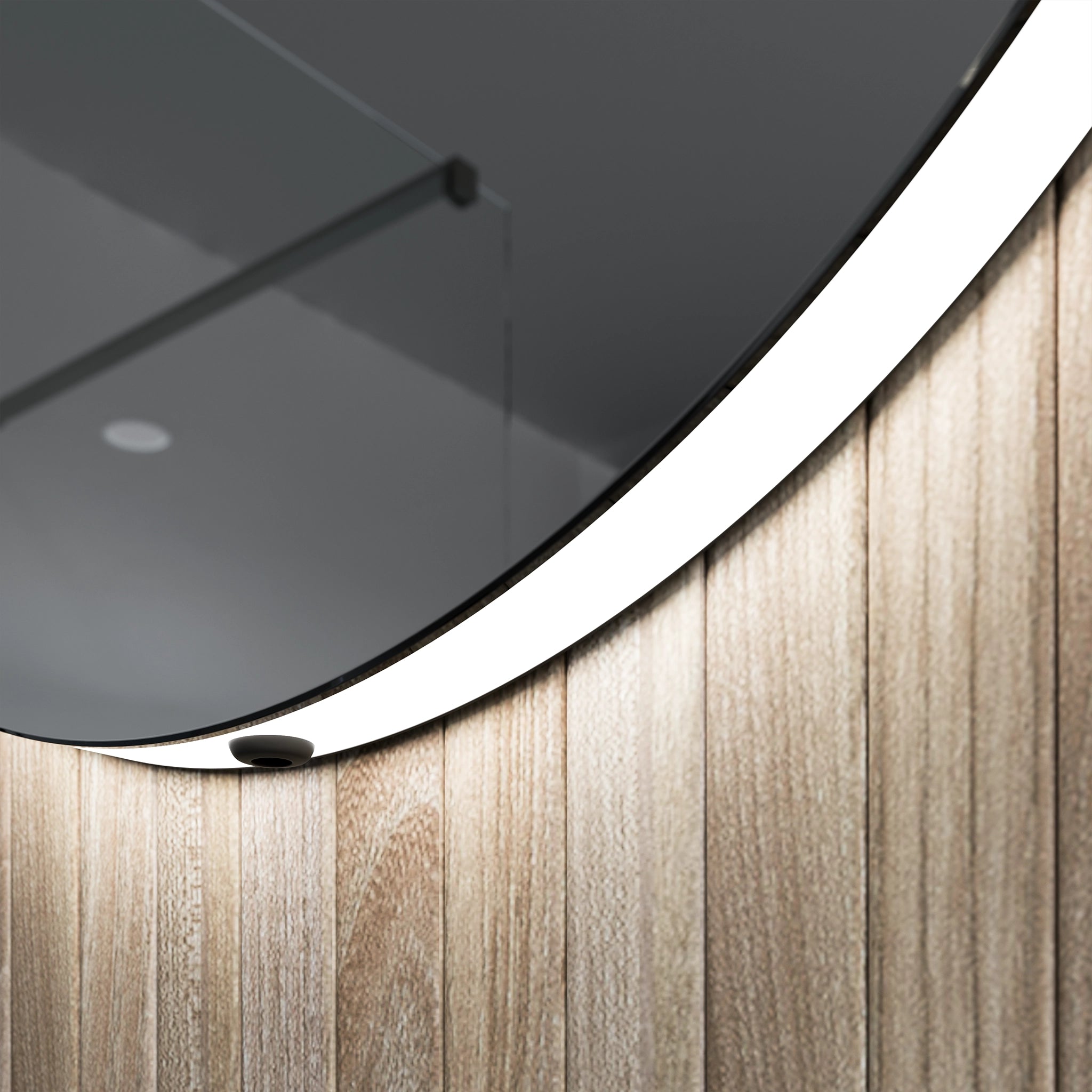 Halo Round LED Bathroom Mirror #size_600mm