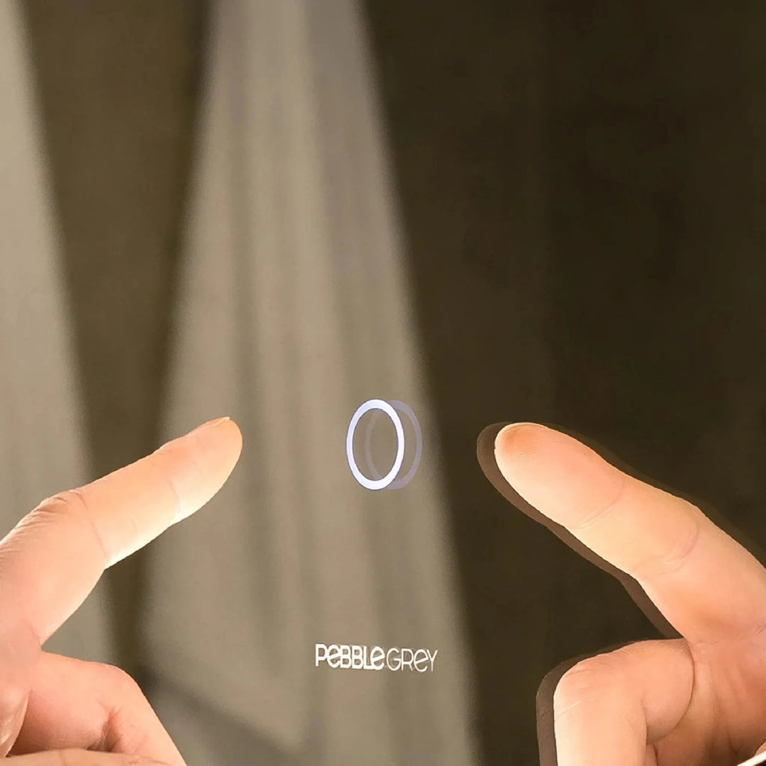 Halo Round LED Bathroom Mirror #size_800mm