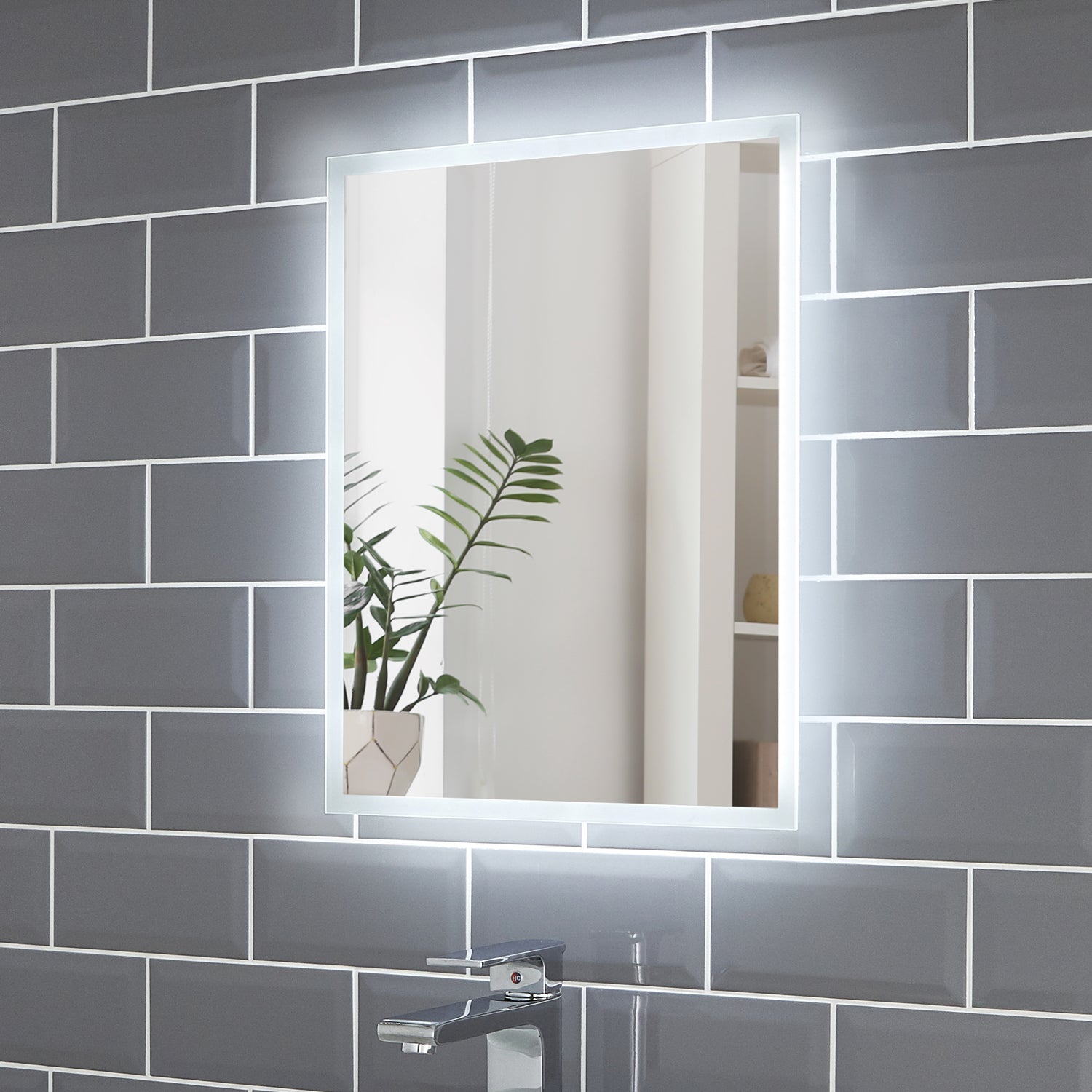 Glendale LED Bathroom Mirror #size_390mm-x-500mm